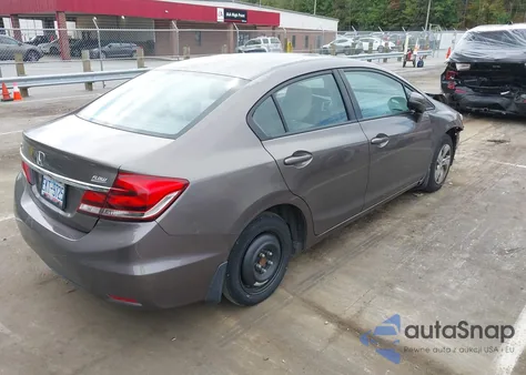 2014 Honda Civic Lx из США, поврежденный, VIN 2HGFB2F51EH515628